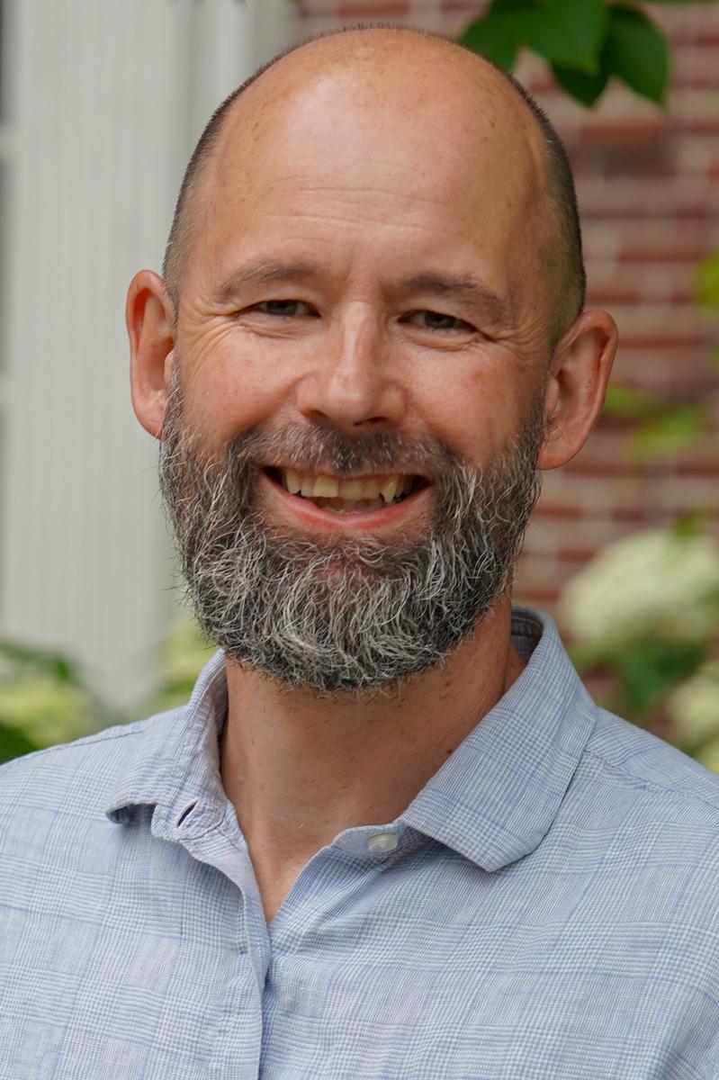 A photo of Soil BioME team member Stuart Grandy